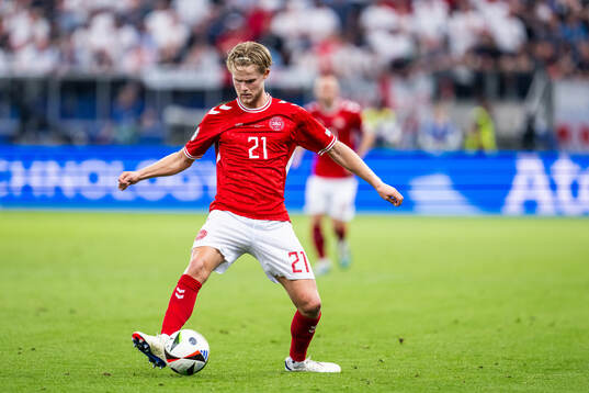 Morten Hjulmand of Denmark