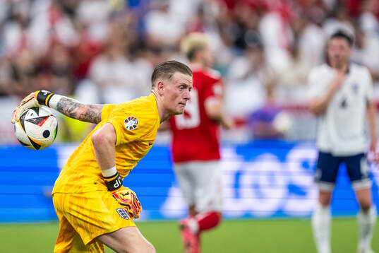 Goalkeeper Jordan Pickford of England