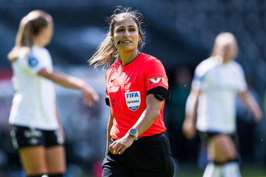 Sarah Fatemeh Zangeneh, referee