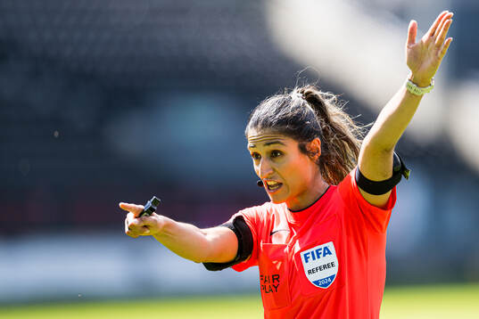 Sarah Fatemeh Zangeneh, referee