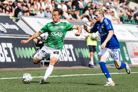 Brages Cesar Weilid och GIF Sundsvalls Gustav Nordh