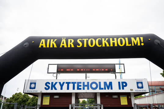 Exteriör vy av Skytteholm IP