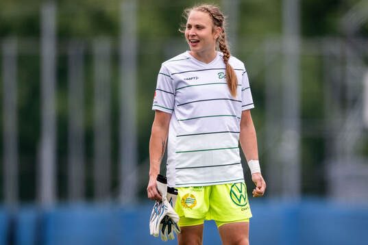Hammarbys målvakt Anna Tamminen