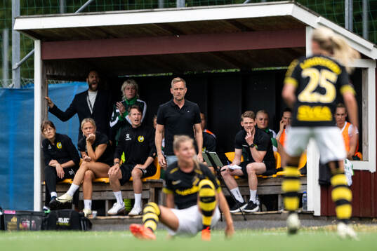 Hammarbys tränare Martin Sjögren