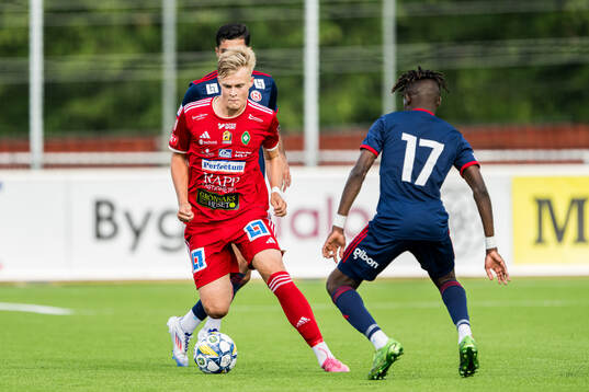 Skövde AIKs Edvin Tellgren