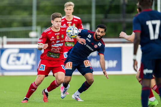 Bläddra bland fler bilder av Fotboll, Superettan, Skövde AIK - Sandvikens IF