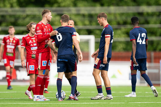 Irriterat mellan spelarna