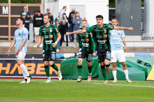 Varbergs Marc Ante Tokich jublar