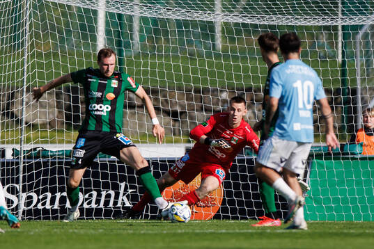 Varbergs målvakt David Olsson