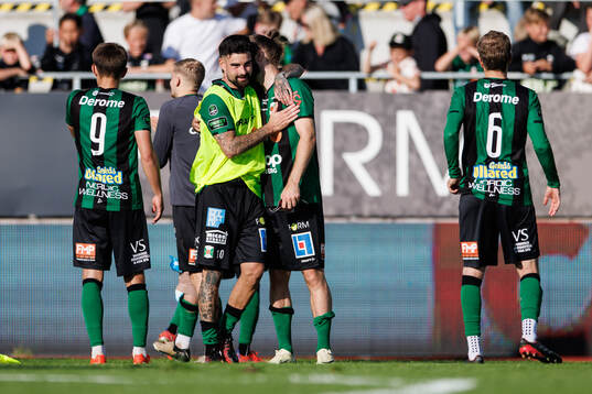 Varbergs Diego Montiel jublar