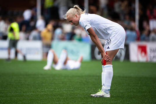 Djurgårdens Stinalisa Johansson deppar