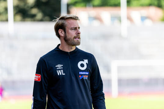 Degerfors tränare WIlliam Lundin