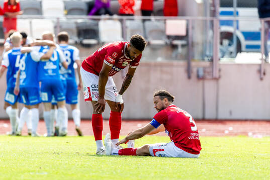 Degerfors Bernardo Gil Coutinho Morgado och Abdelkarim