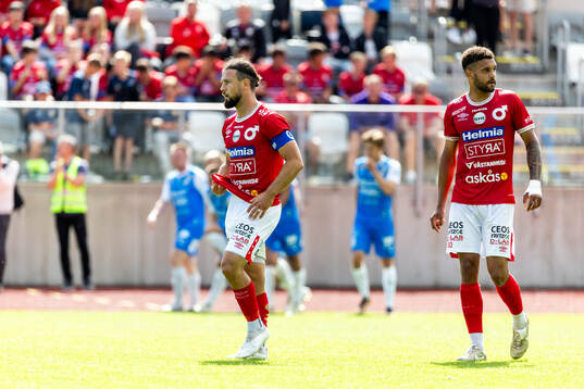 Degerfors Bernardo Gil Coutinho Morgado och Abdelkarim