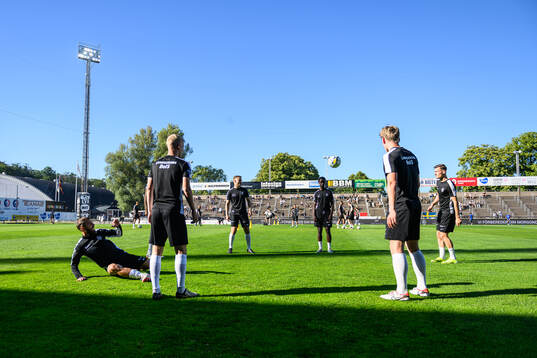 Landskronas Filip Sachpekidis, Jesper Strid och Robin Dzabic