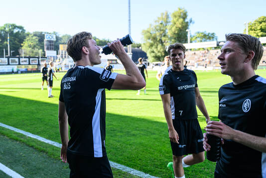 Landskronas Melker Jonsson, Victor Karlsson och Adam Egnell
