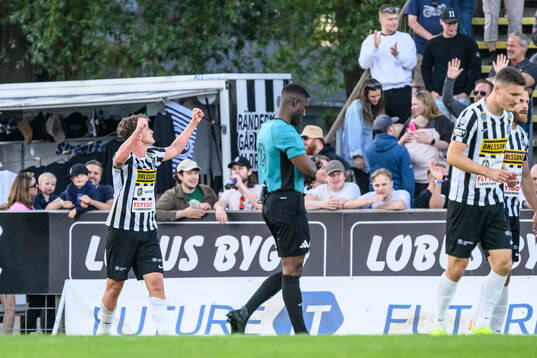 Landskronas Max Nilsson jublar