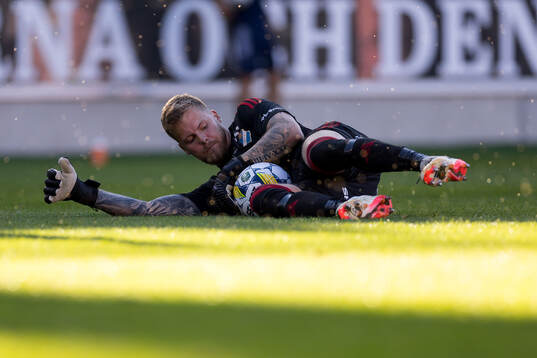 Östers målvakt Robin Wallinder