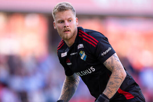 Östers målvakt Robin Wallinder