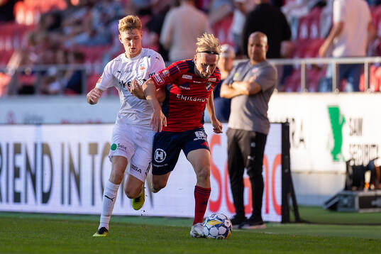 Helsingborgs Benjamin Örn och Östers David Seger