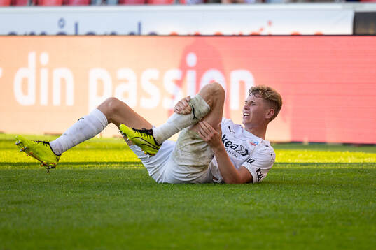 Helsingborgs Benjamin Örn har ont