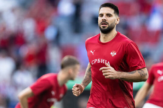 Aleksandar Mitrovic of Serbia