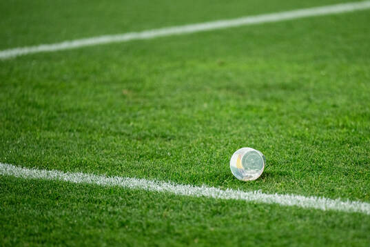 A plastic cup