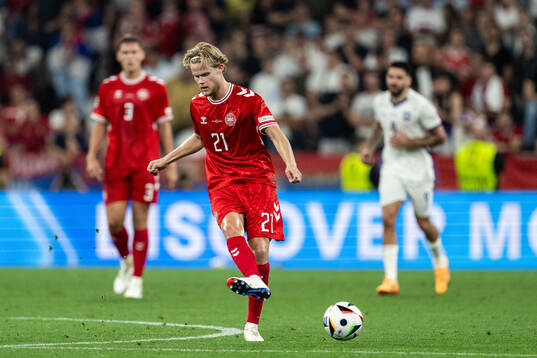 Morten Hjulmand of Denmark