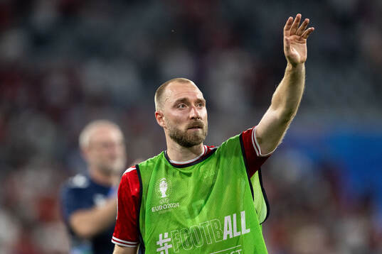 Christian Eriksen of Denmark
