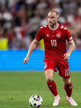 Christian Eriksen of Denmark