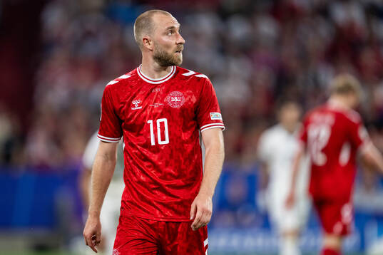 Christian Eriksen of Denmark