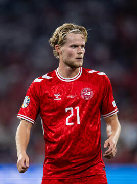 Morten Hjulmand of Denmark