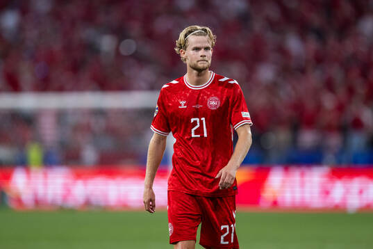 Morten Hjulmand of Denmark