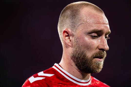 Christian Eriksen of Denmark
