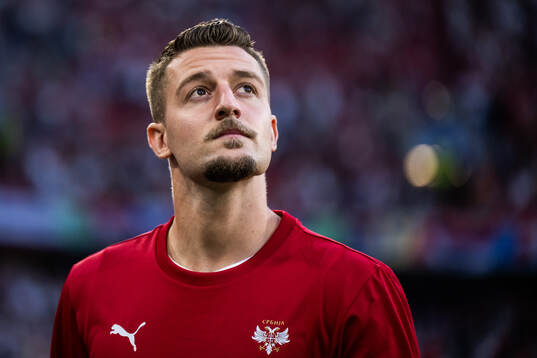 Sergej Milinkovic-Savic of Serbia