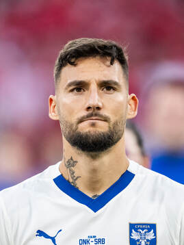 Nemanja Gudelj of Serbia
