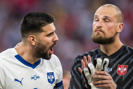 Aleksandar Mitrovic of Serbia