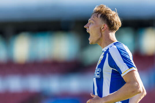 IFK Göteborgs Laurs Skjellerup jublar