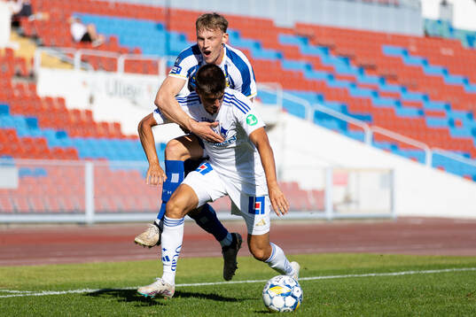 IFK Göteborgs Laurs Skjellerup och IFK Norrköpings Carl