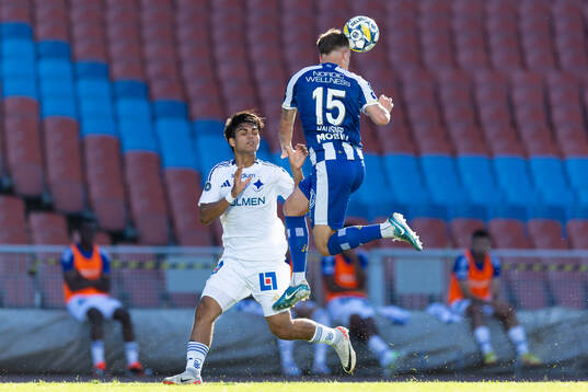 IFK Norrköpings Noel Sernelius och IFK Göteborgs