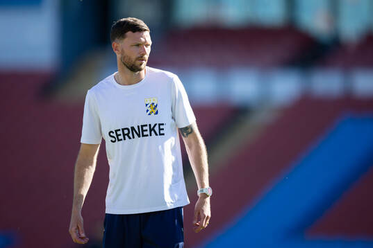 IFK Göteborgs spelarutvecklare Marcus Berg innan