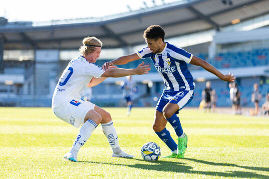 IFK Norrköpings Daniel Fritz Eid och IFK Göteborgs Thomas