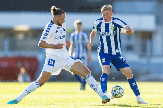 IFK Norrköpings Kevin Höög Jansson och IFK Göteborgs