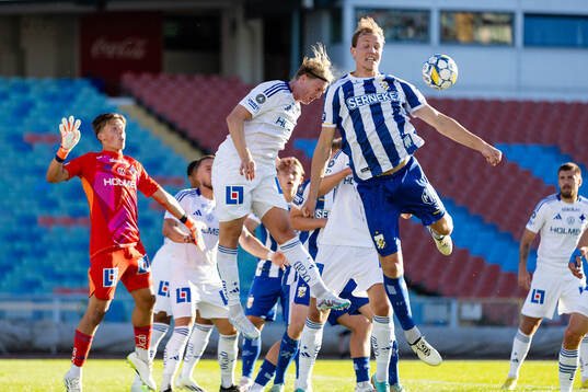 IFK Norrköpings Daniel Fritz Eid och IFK Göteborgs Adam