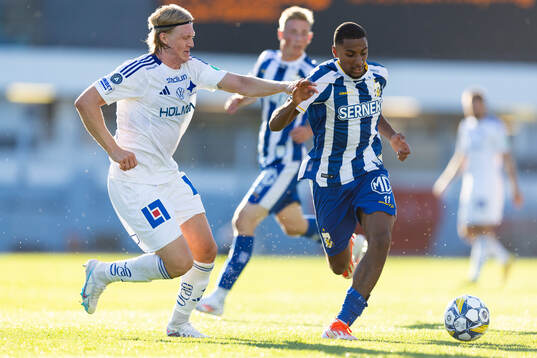 IFK Norrköpings Daniel Fritz Eid och IFK Göteborgs Paulos