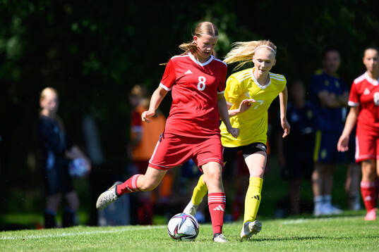 Astrid Sillén, IK Uppsala Fotboll och Alice Elb,