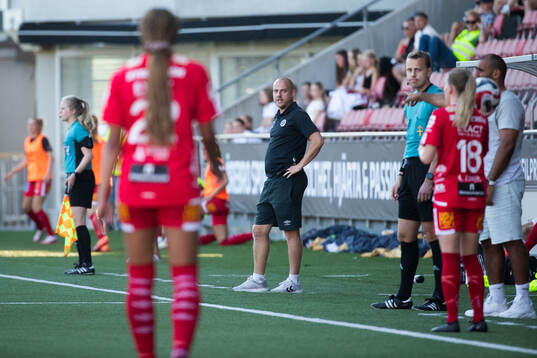 KIF Örebros tränare Rickard Johansson