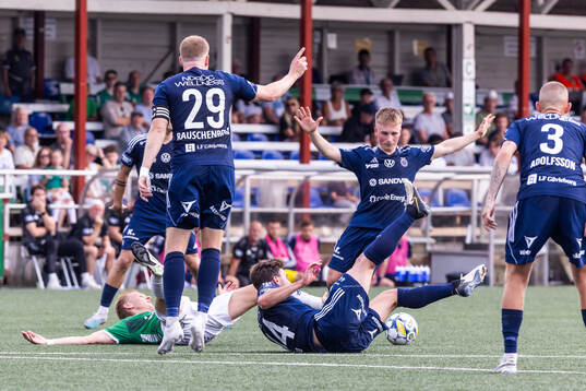 under fotbollsmatchen i Superettan mellan Brage och Gefle