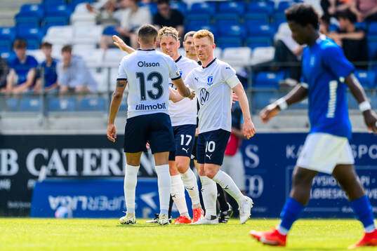 Malmö FFs Anders Christiansen jublar
