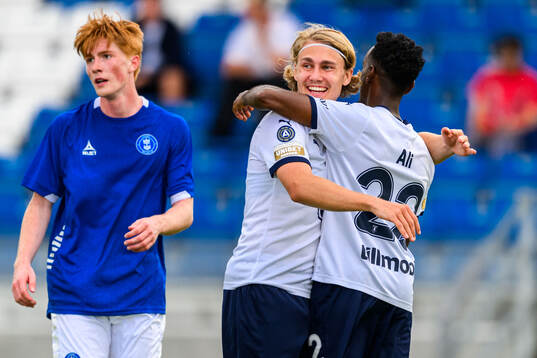 Malmö FFs Sebastian Nanasi jublar